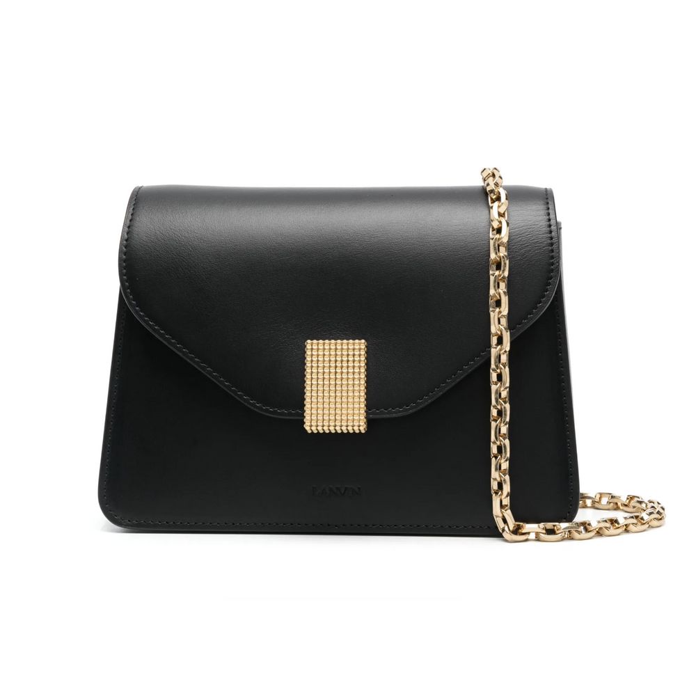 Black Leather Handbag