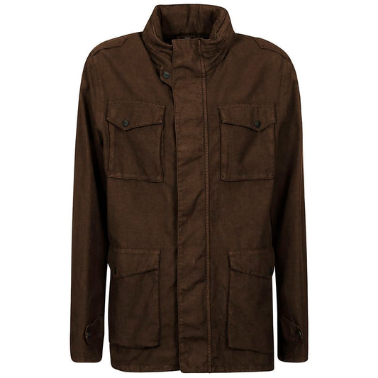 Brown Linen Jacket