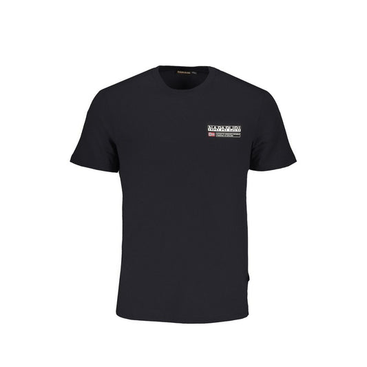 Black Cotton T-Shirt