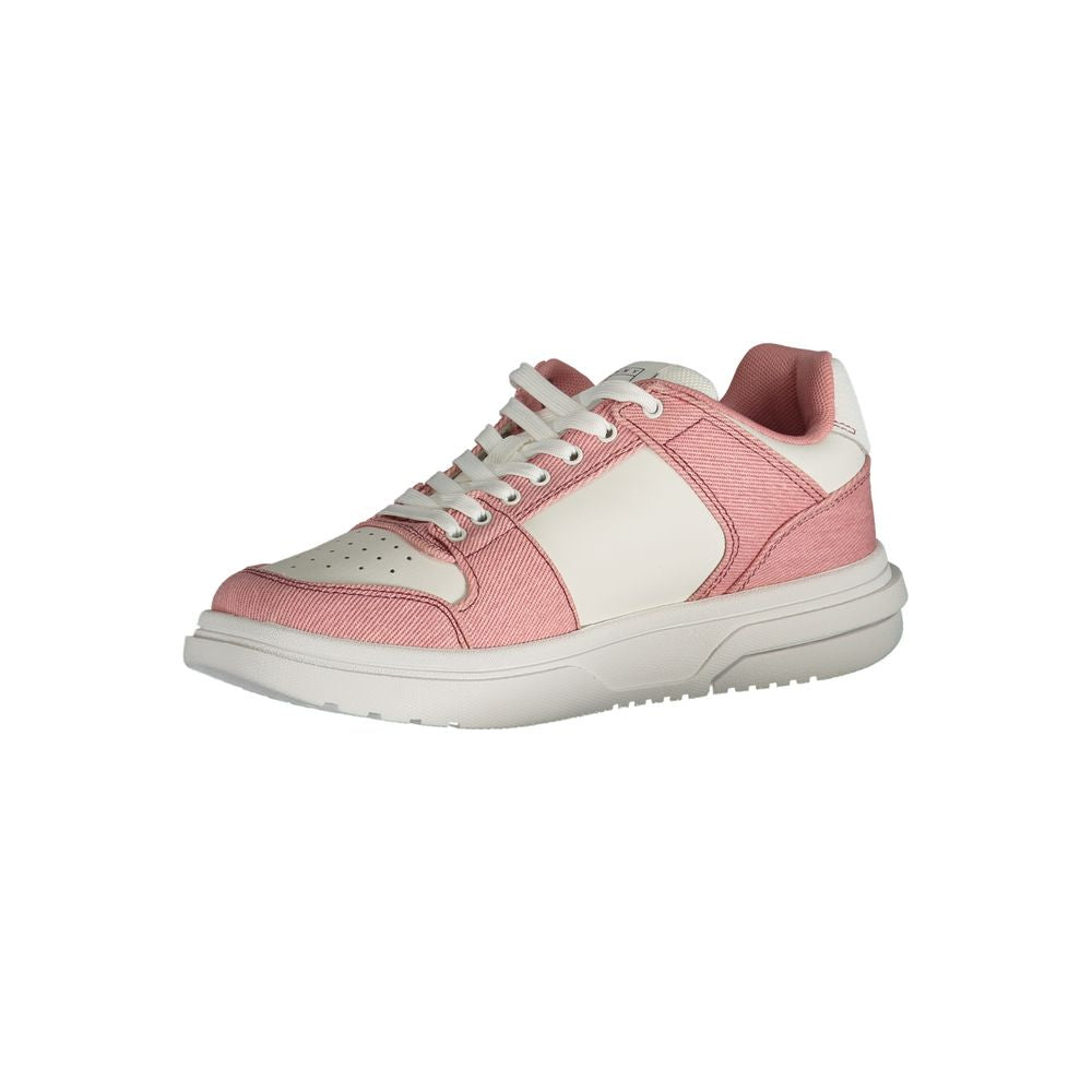 Pink Polyester Sneaker