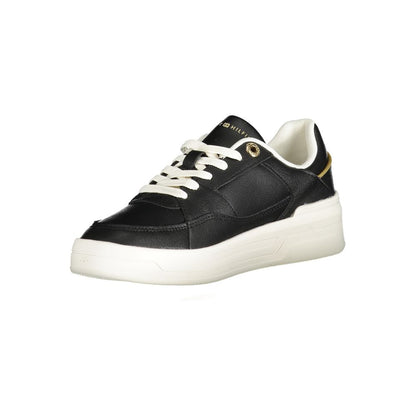 Black Polyethylene Women Sneaker