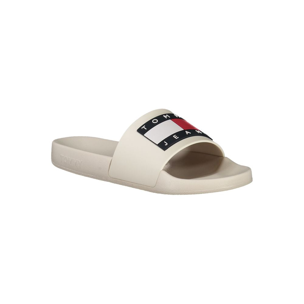 White Polyethylene Women Sandal