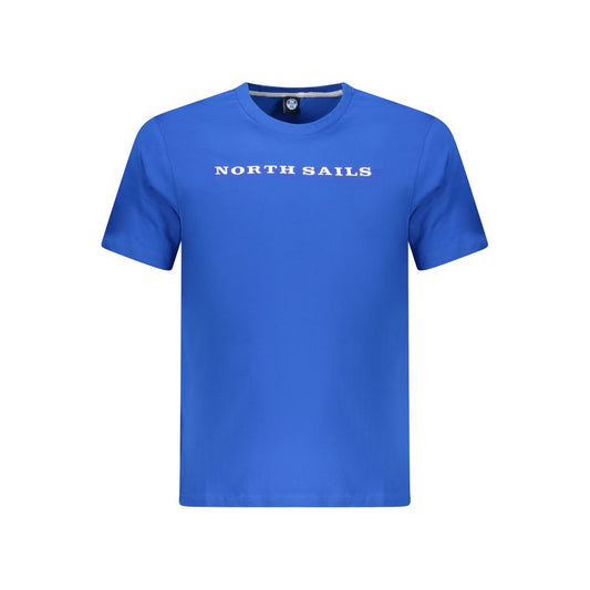 Blue Cotton Men TShirt