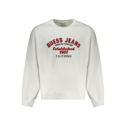 White Cotton Men Sweater