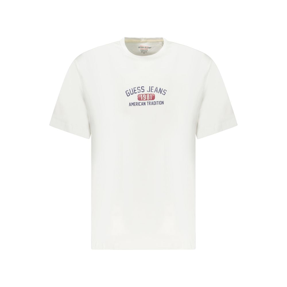 White Cotton Men TShirt