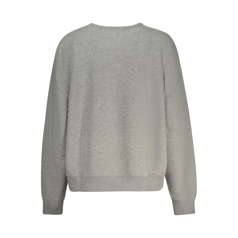 Gray Polyester Women Sweater