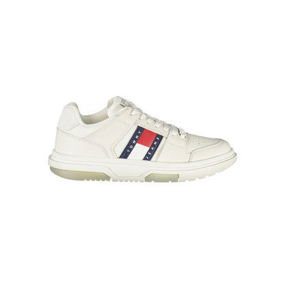 White Leather Women Sneaker