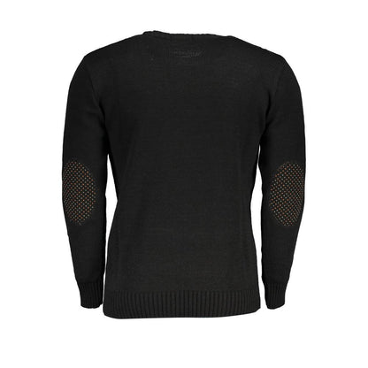 Black Fabric Sweater