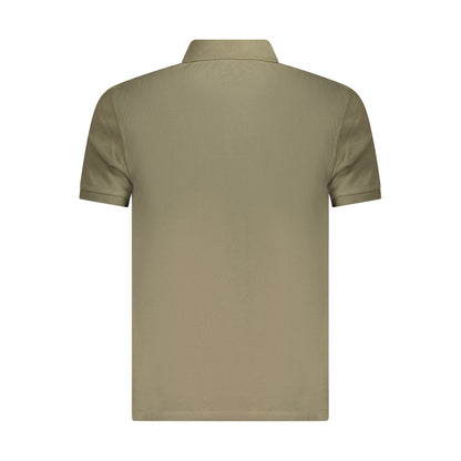 Green Cotton Polo Shirt