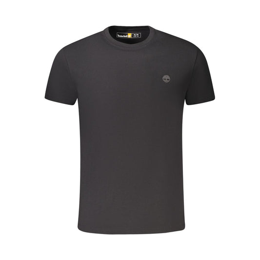 Black Cotton T-Shirt