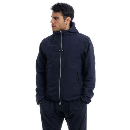 Blue Nylon Jacket