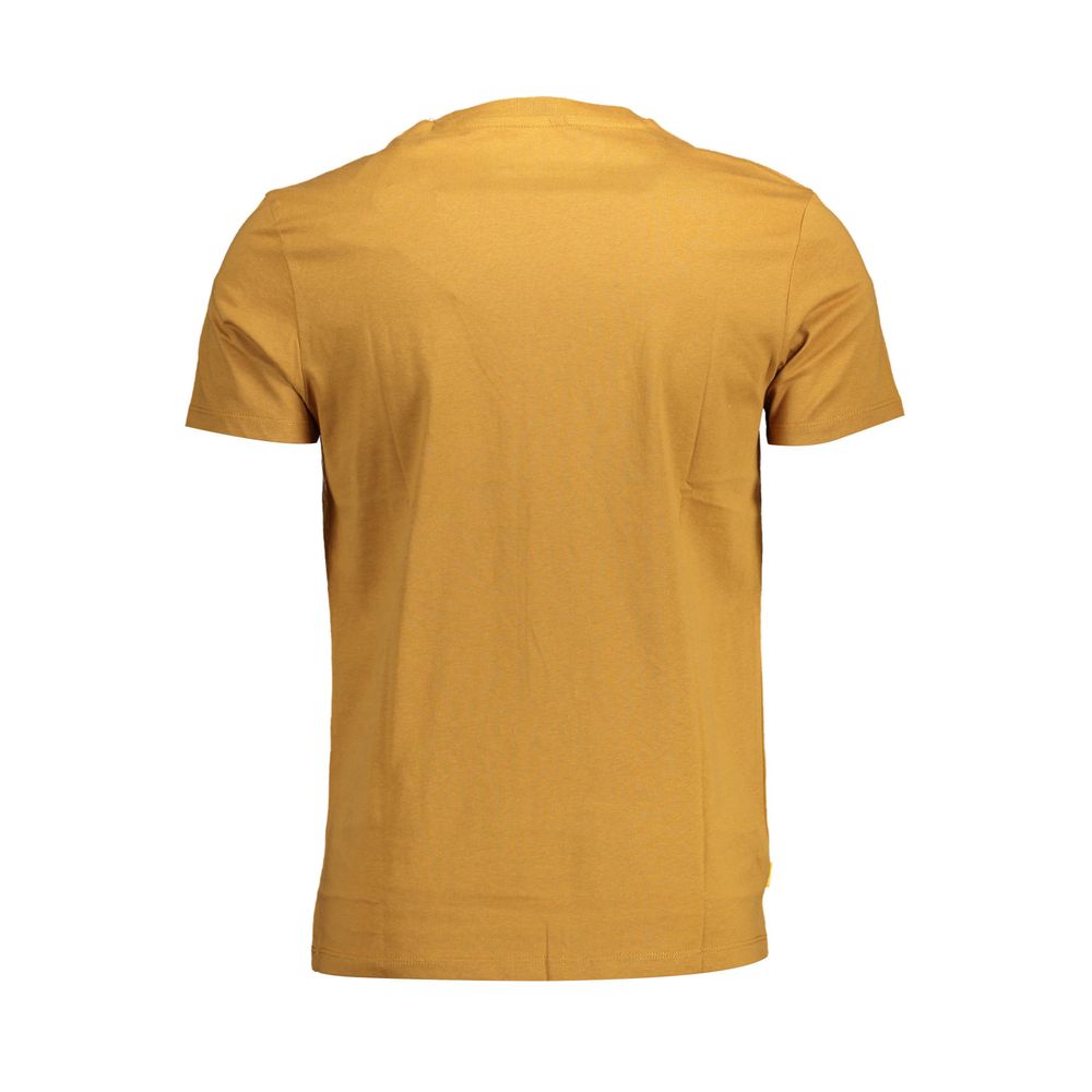 Brown Cotton Men TShirt