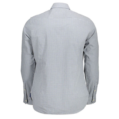 Light Blue Cotton Men Shirt