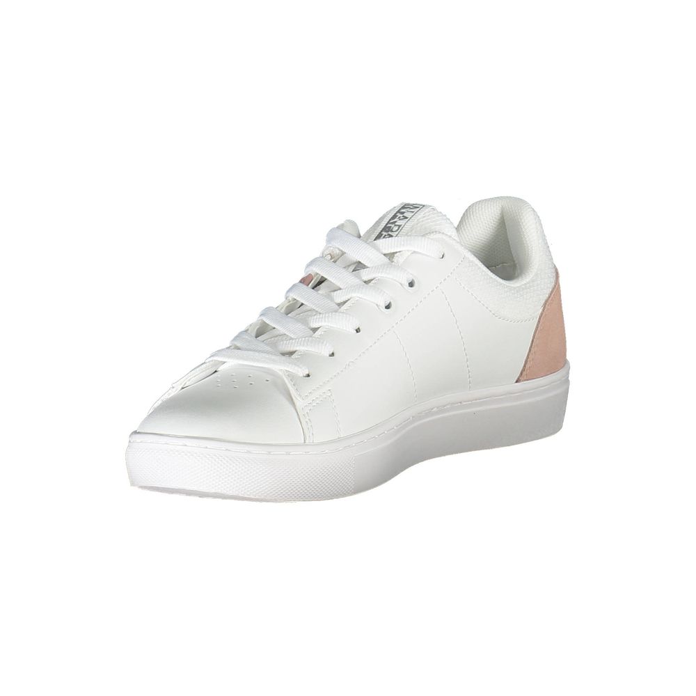 White Leather Women Sneaker