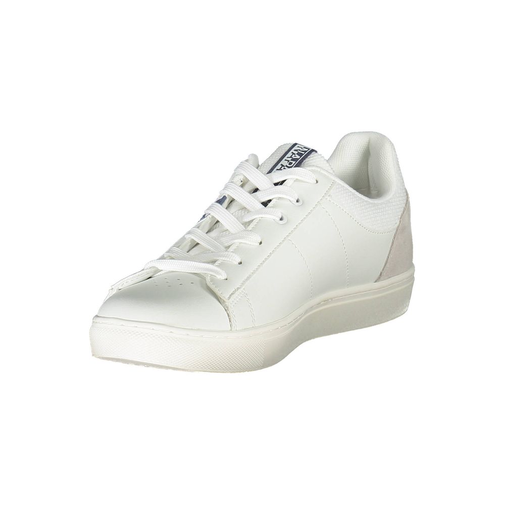 White Leather Men Sneaker