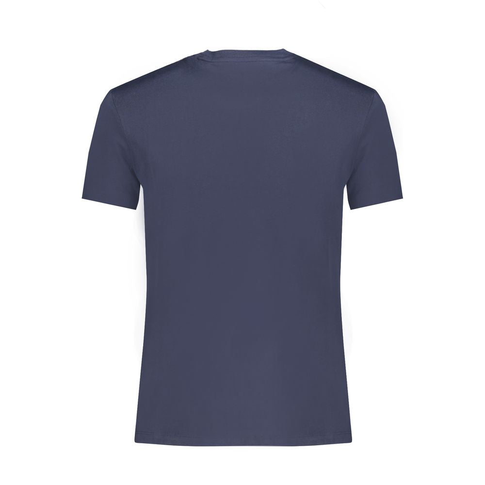 Blue Cotton Men TShirt