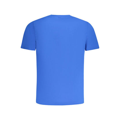 Blue Cotton Men TShirt