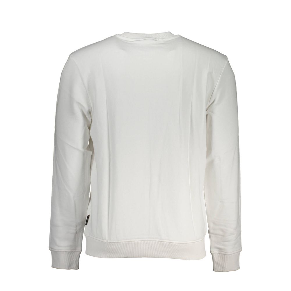 White Cotton Men Sweater