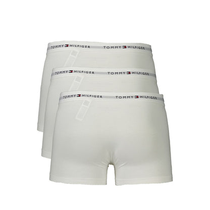 White Cotton Men Boxer