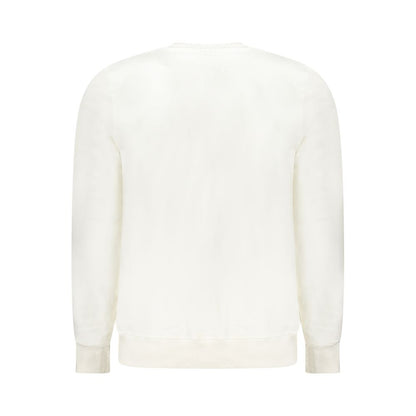 White Cotton Men Sweater