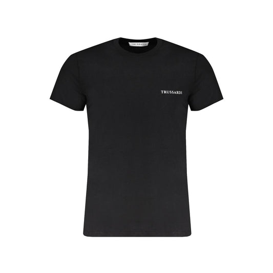 Black Cotton T-Shirt