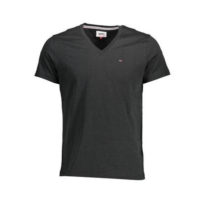 Black Cotton T-Shirt