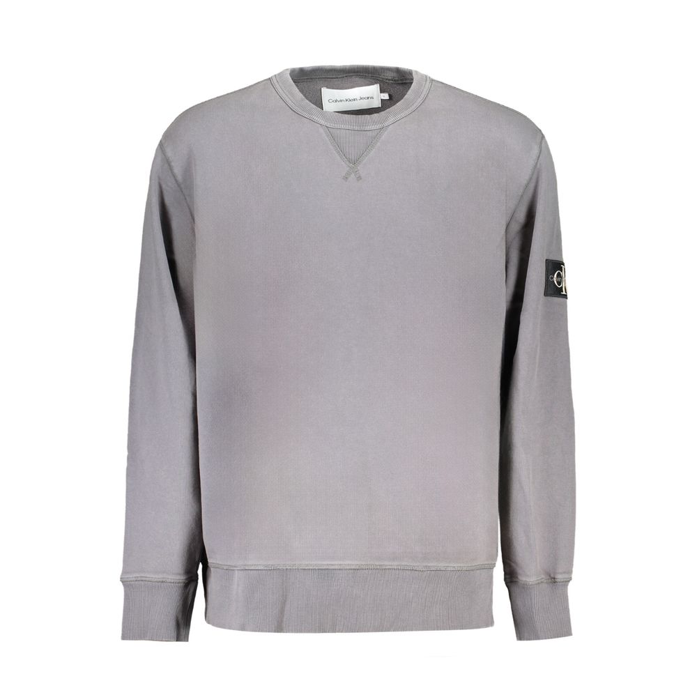 Gray Cotton Sweater