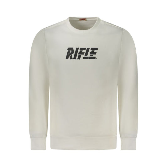 White Cotton Men Sweater