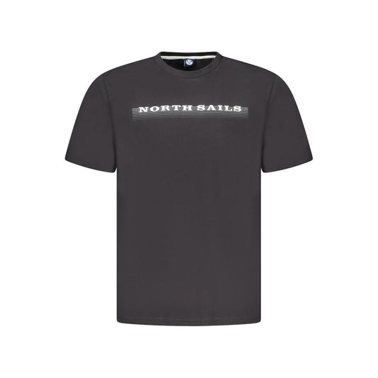 Black Cotton Men TShirt