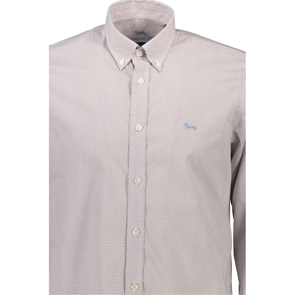 White Cotton Men Shirt