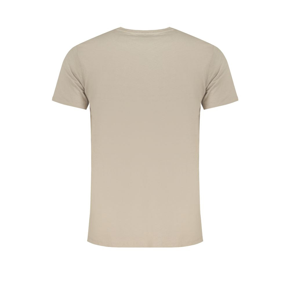 Beige Cotton T-Shirt