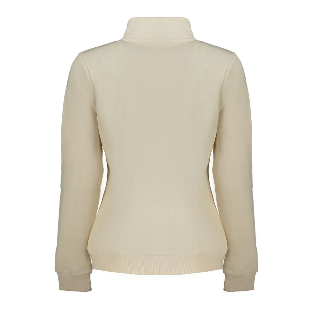 Beige Cotton Women Sweater