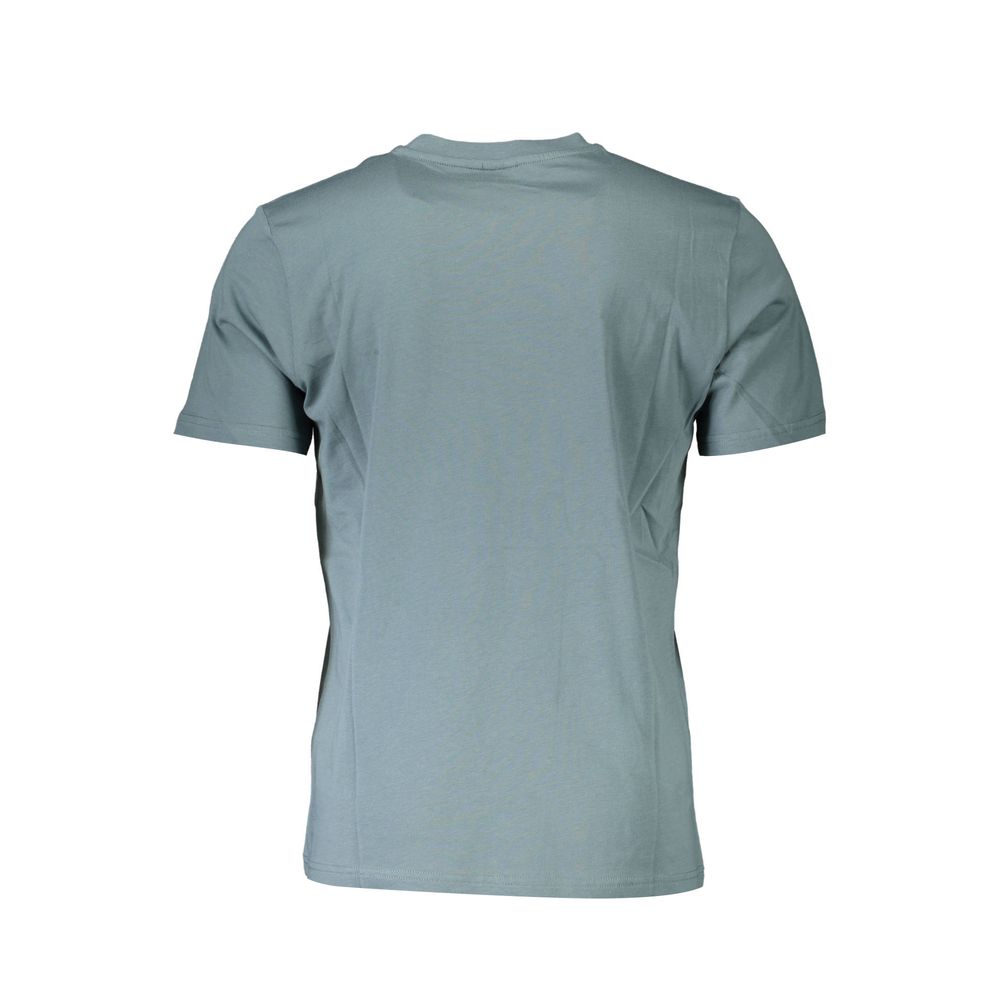 Green Cotton Men T-Shirt