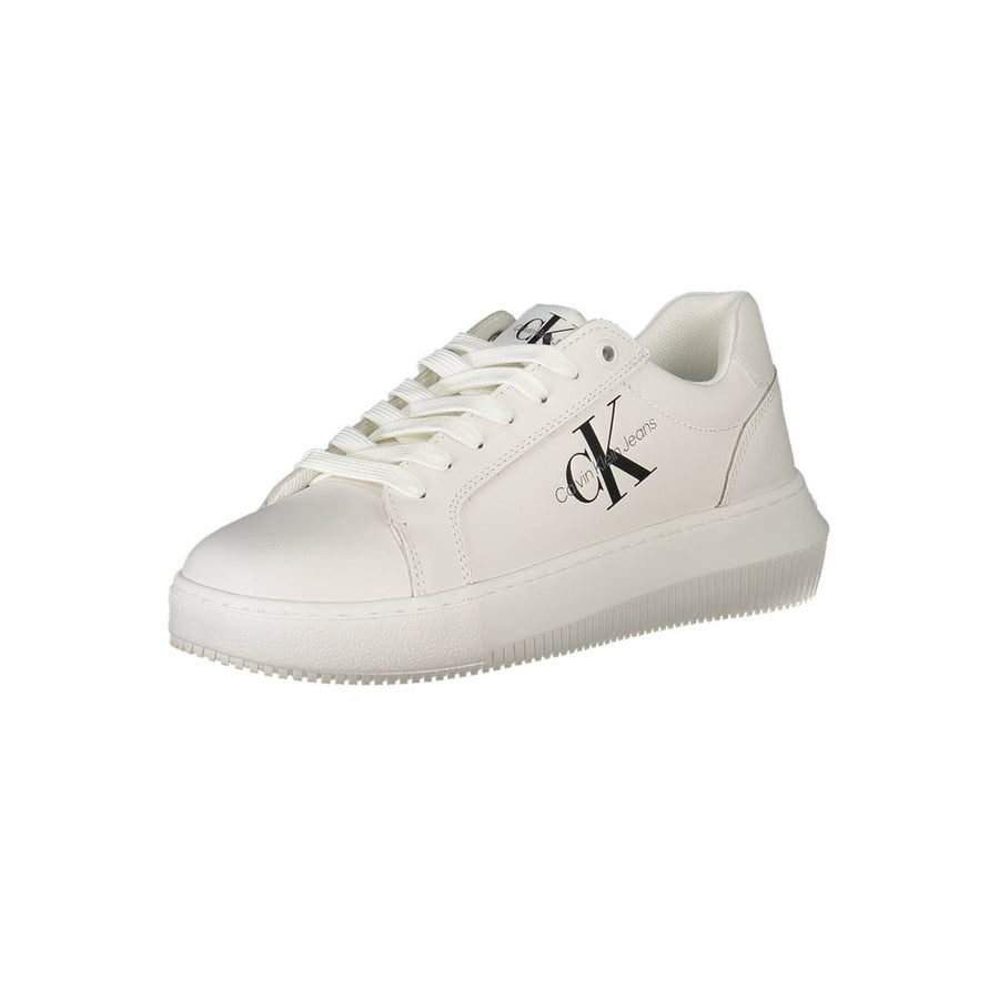 White Leather Womens Sneaker