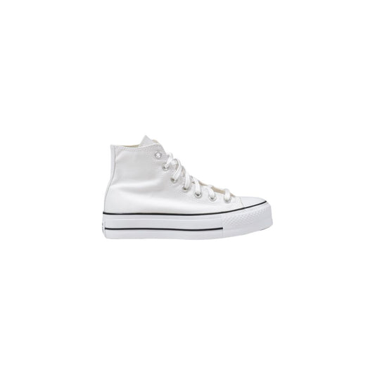 White Polyester Sneaker