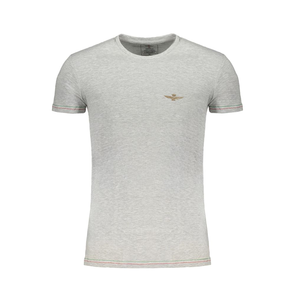 Gray Cotton T-Shirt