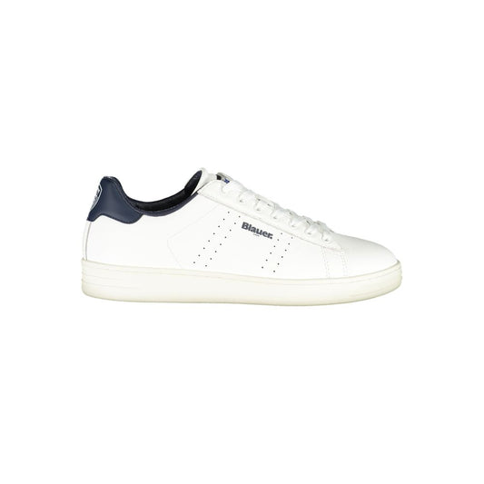 White Leather Men Sneaker