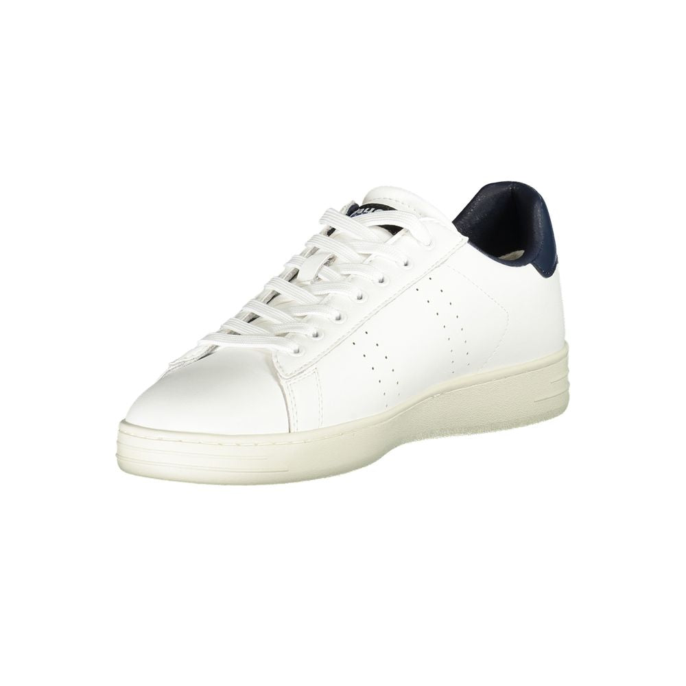 White Leather Men Sneaker