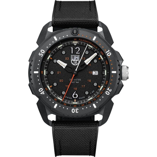 Black Rubber Watch