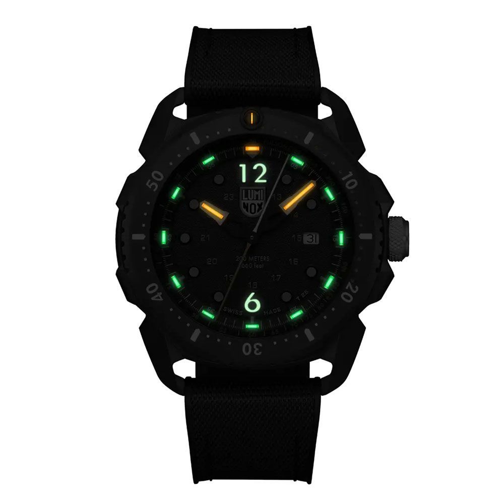 Black Rubber Watch