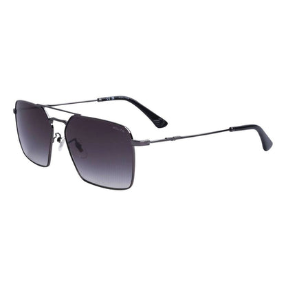 Gray Metal Sunglasses