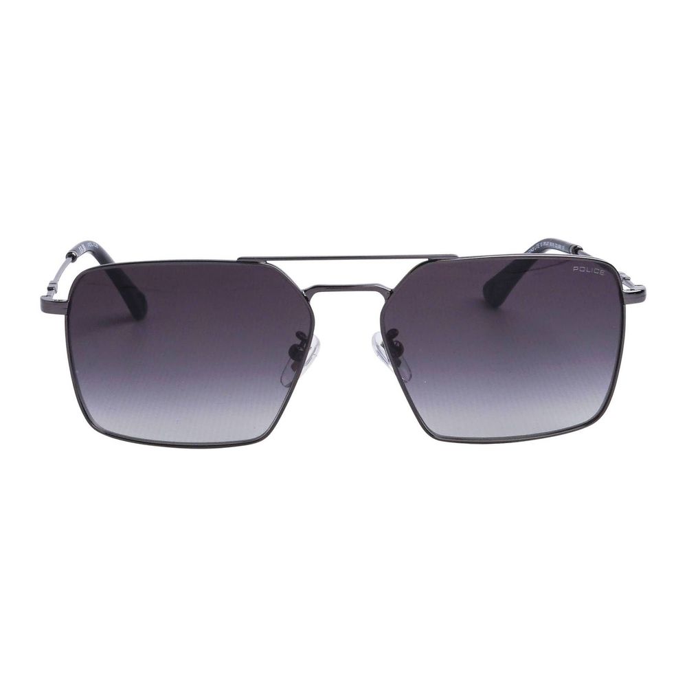 Gray Metal Sunglasses